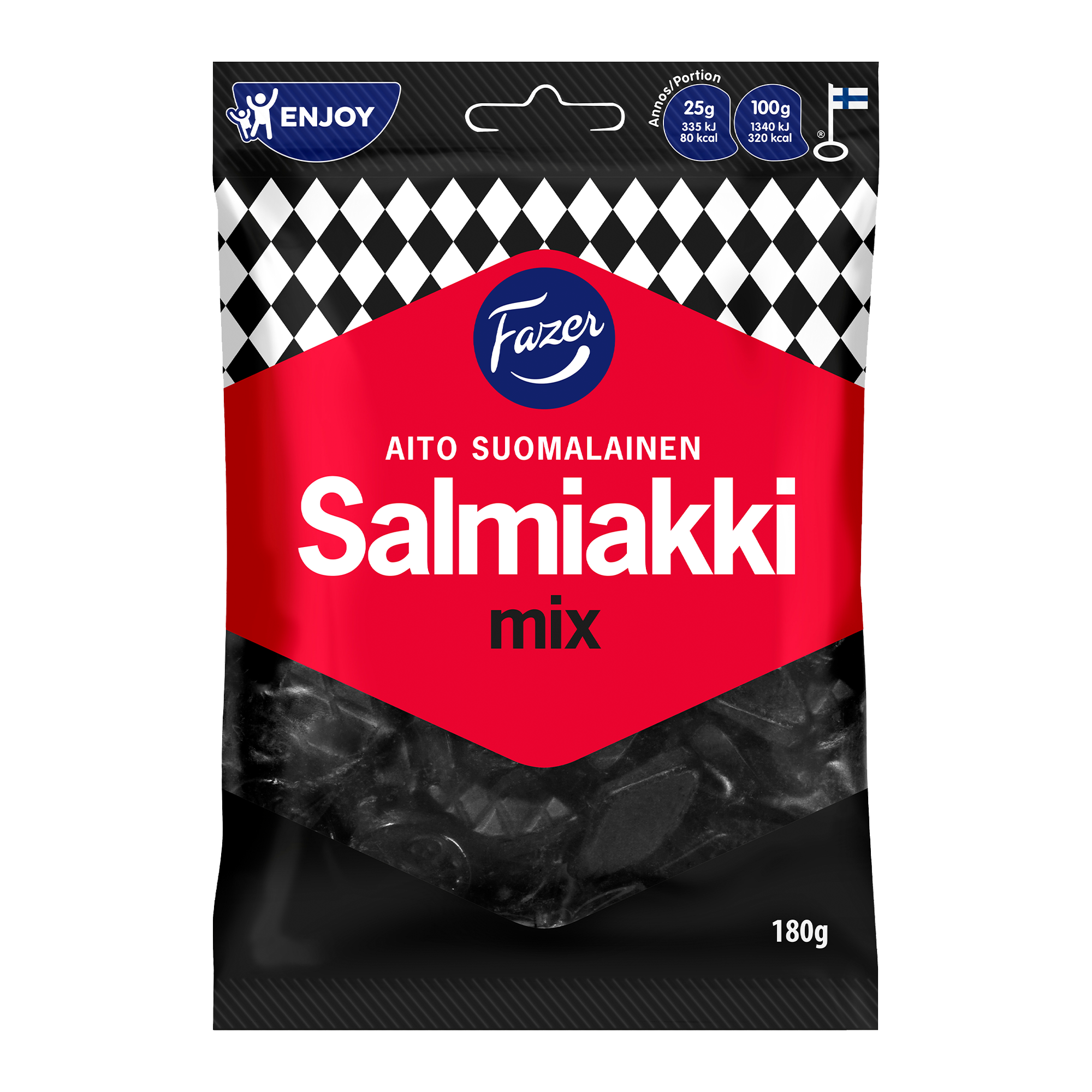Fazer Salmiakki Mix (180g)