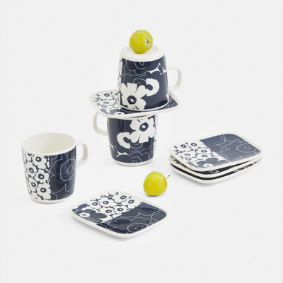 Marimekko Unikko Kollaasi ceramics