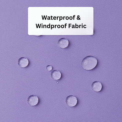 waterproof purple fabric