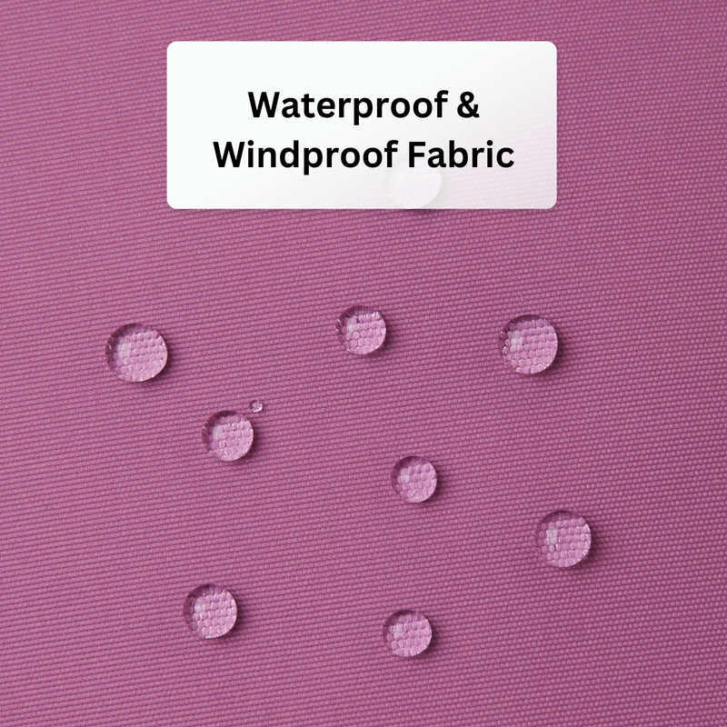 waterproof fabric purple