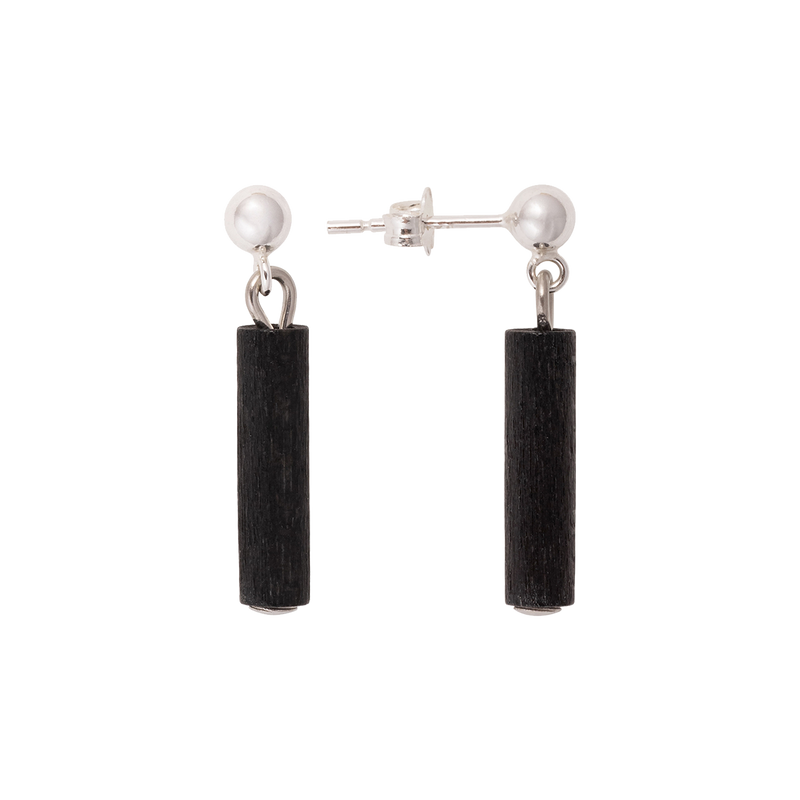 Aarikka Hento Earrings, black