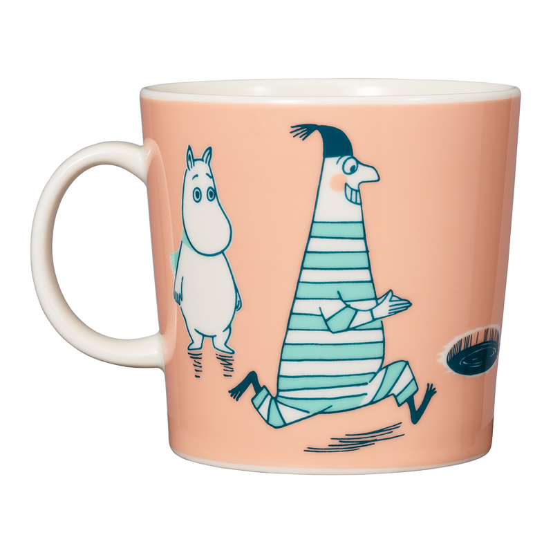 Arabia Moomin ABC Mug - E BACK GRAPHIC