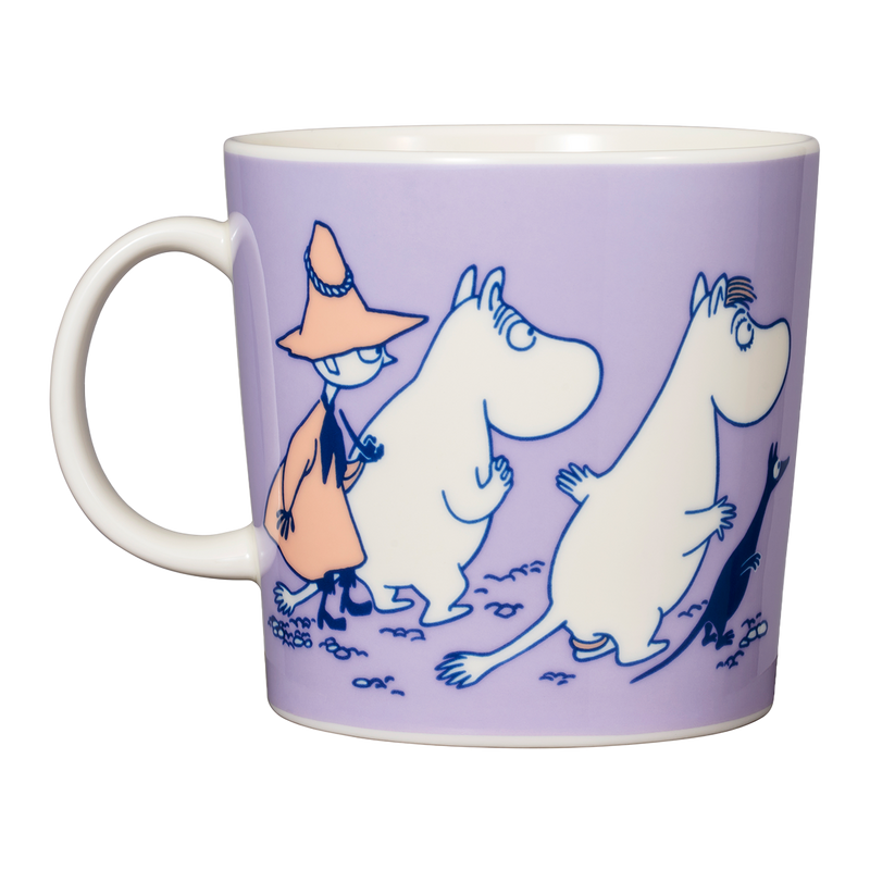 Arabia Moomin ABC Mug - L back graphic