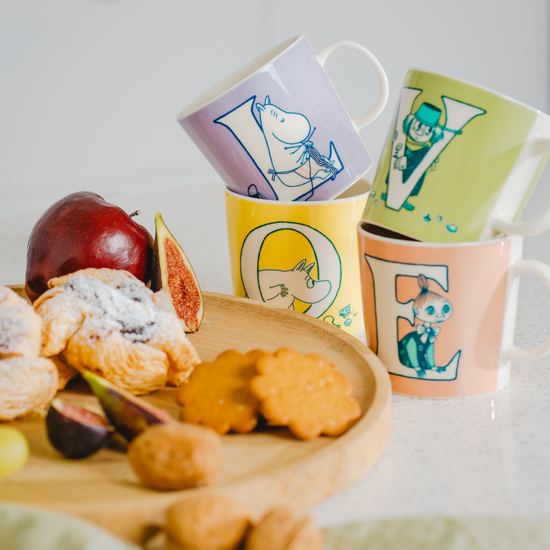 Arabia Moomin ABC Mugs