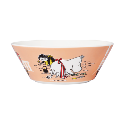 Arabia Moomin Bowl - Moominmamma back graphic