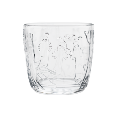 Arabia Moomin Hattifateners Forest Clear Glass Tumbler