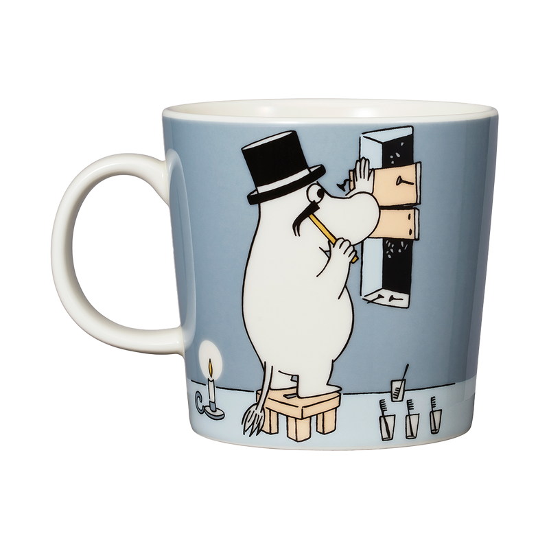 Arabia Moomin Mug - Moominpappa backside