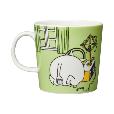 Arabia Moomin Mug - Moomintroll back graphic