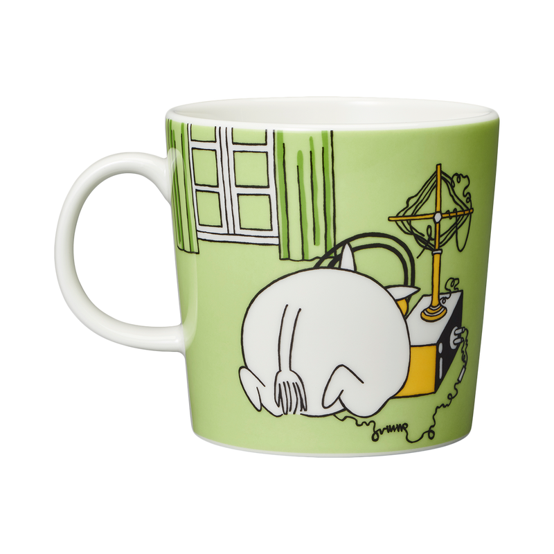 Arabia Moomin Mug - Moomintroll back graphic