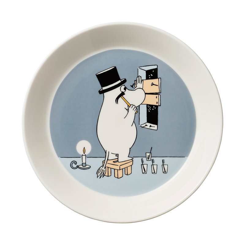 Arabia Moomin Plate Moominpappa
