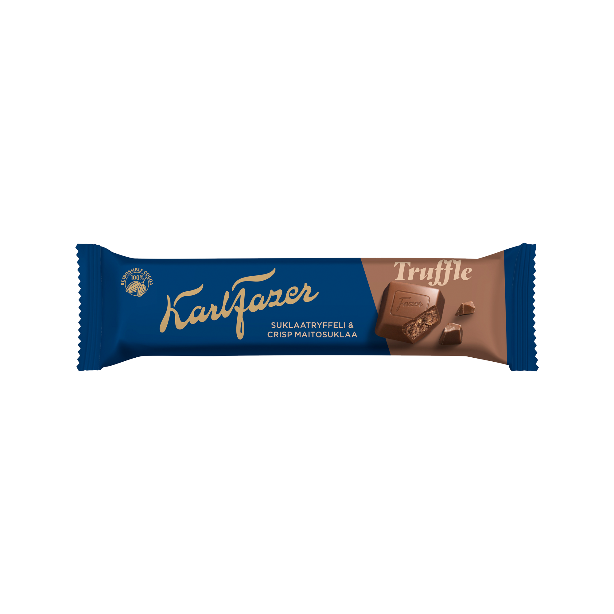 Fazer Crispy Chocolate Truffle Milk Chocolate Bar (37g) – Touch of Finland