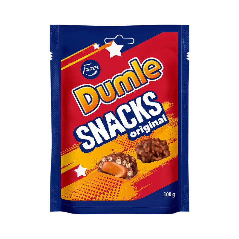 Fazer Dumle Snacks Original Bag (220g)