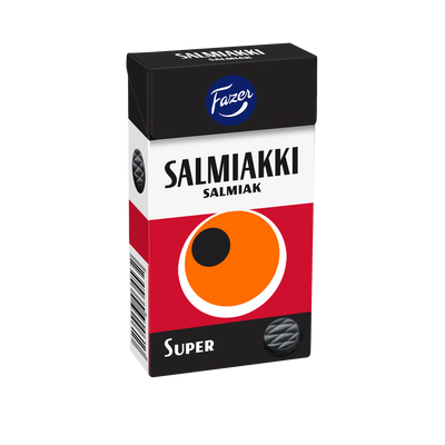 Fazer Super Salmiakki Pastilles (38g)