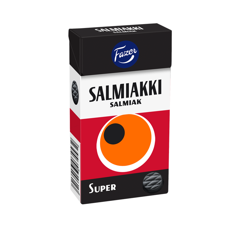 Fazer Super Salmiakki Pastilles (38g)