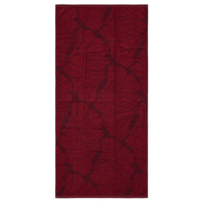 Finlayson Lilia Bath Towel, red front