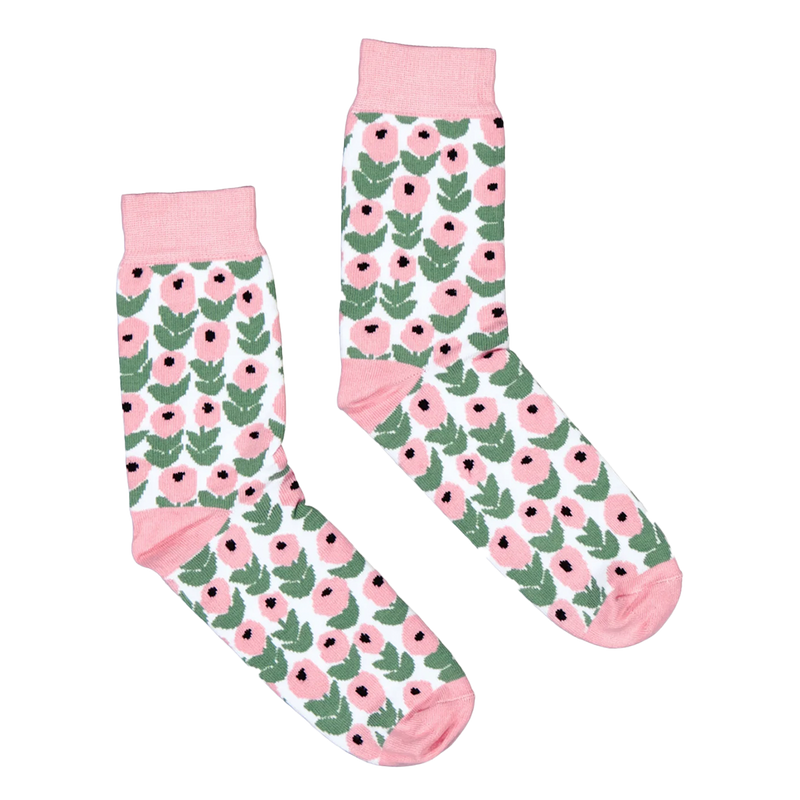 Kauniste Flora Pink Socks