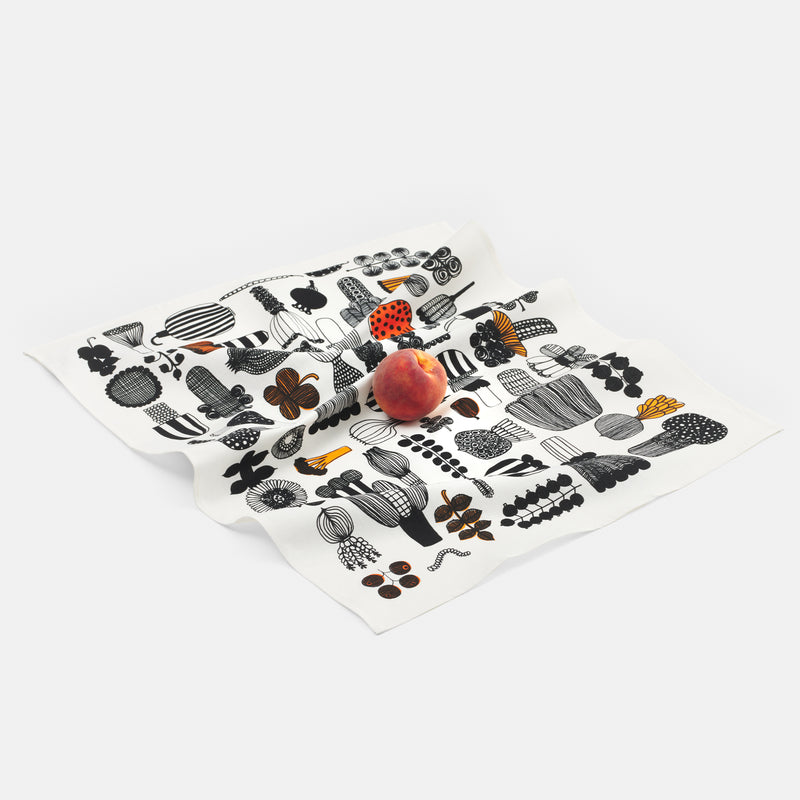 Marimekko Puutarhurin Parhaat tea towel