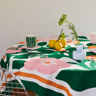 marimekko spring pink and green