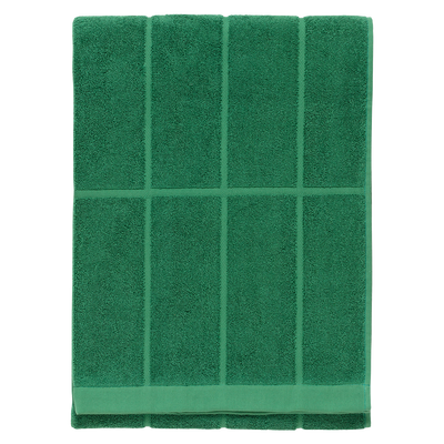 Marimekko Tiiliskivi Bath Towel, green