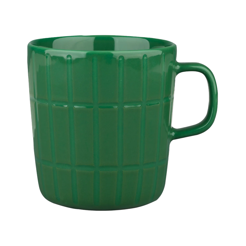 Marimekko Tiiliskivi Large Mug, dark green