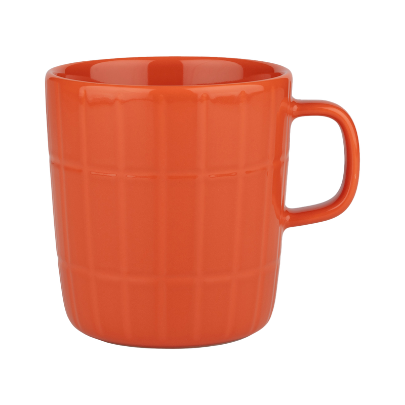 Marimekko Tiiliskivi Large Mug, orange