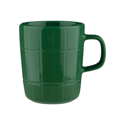 Marimekko Tiiliskivi Mug, dark green