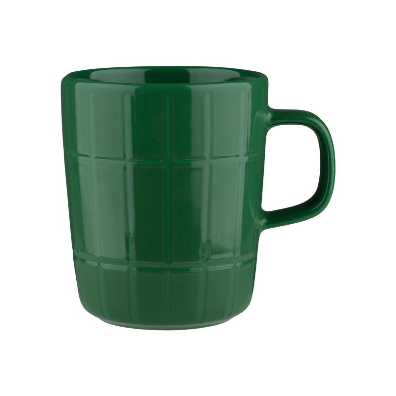 Marimekko Tiiliskivi Mug, dark green