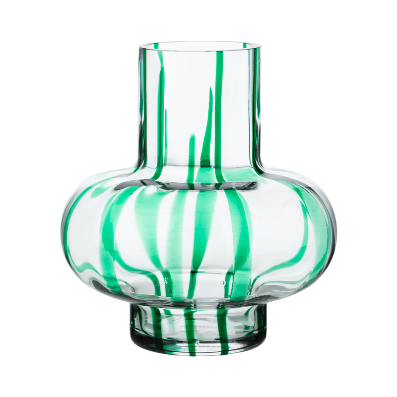 Marimekko Umpu Vase, clear/green