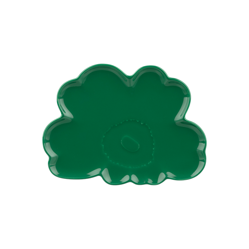 Marimekko Unikko Green Plate - 8"