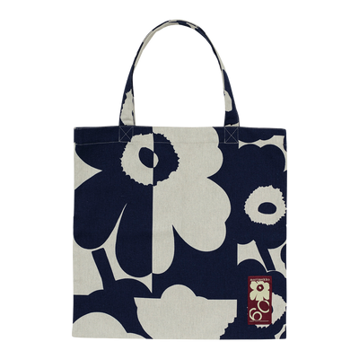 Marimekko Unikko Kolaasi Cotton Tote Bag - Anniversary Edition