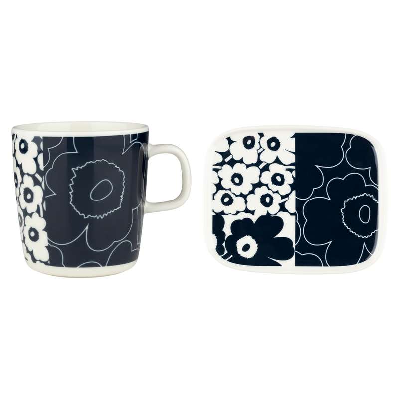 Marimekko Unikko Kollaasi Large Mug & Plate Set