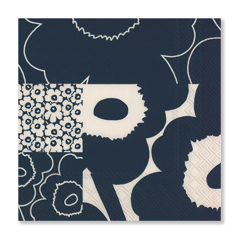 Marimekko Unikko Kollaasi Lunch Napkins (20 Pack)