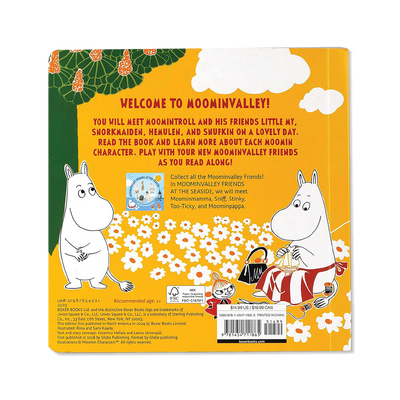 Moomin Board Book - Moominvalley Friends back cover