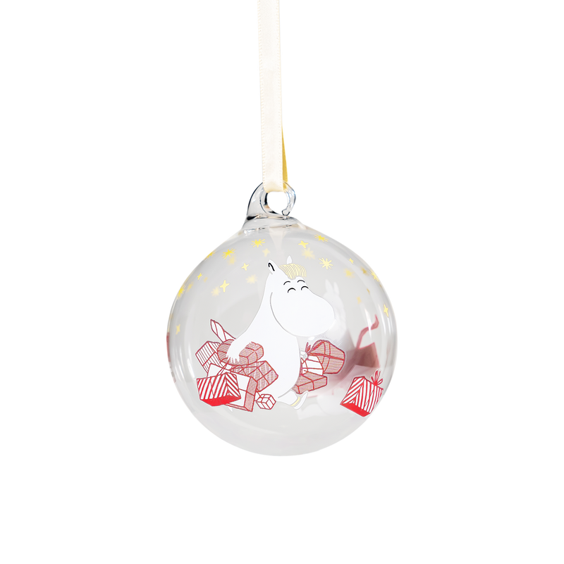 Muurla Moomin Gifts Glass Ball Ornament