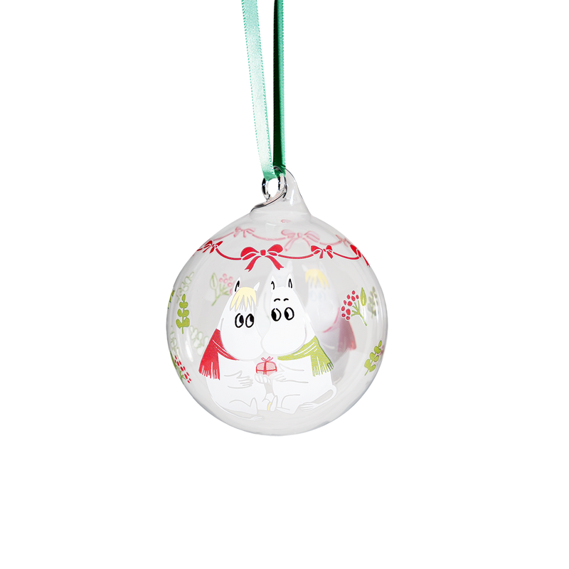 Muurla Moomin My Darling Glass Ball Ornament (7 cm)