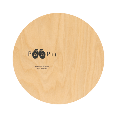 backside of Paapii Lingonberry Birch Trivet