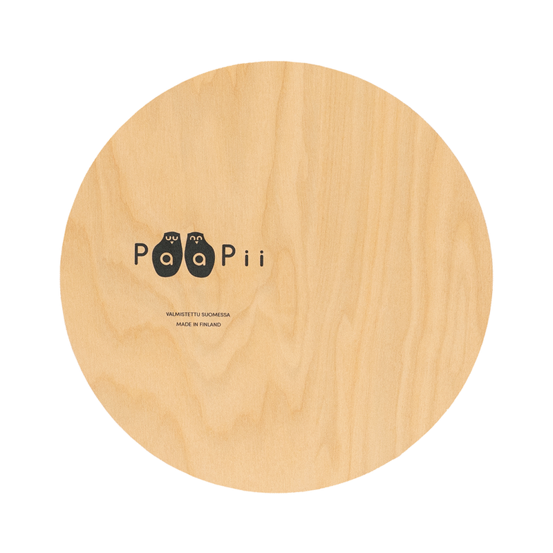 backside of Paapii Lingonberry Birch Trivet