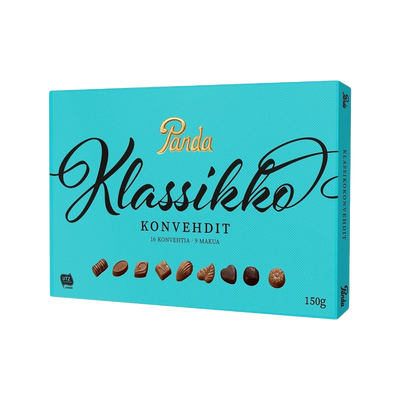 Panda Klassikko Chocolates Variety Box (150g)