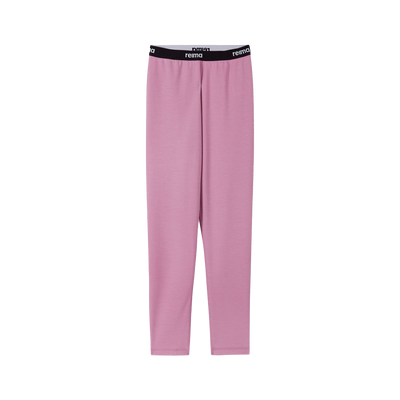 Reima Juniors' Lani Base Layer Set - Mauve Pink bottoms