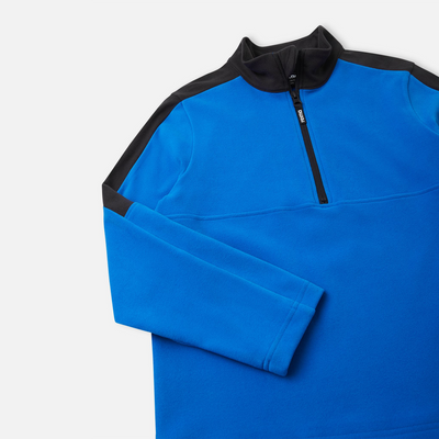 Reima Juniors' Technical Fleece - Bright Blue zipper