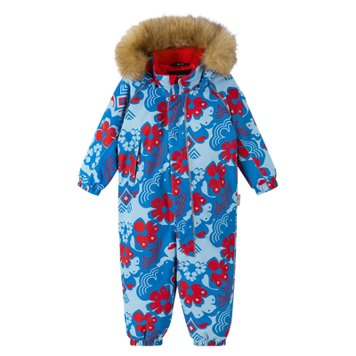 Reima Toddlers' Lappi Waterproof Snowsuit - Bright Blue