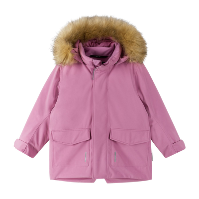 Reima Toddlers' Mutka Waterproof Winter Parka - Mauve Pink