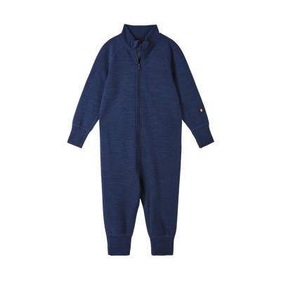 Reima Toddlers' Parvin Merino Wool Jumpsuit - Navy