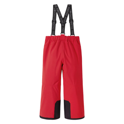 Reima Toddlers' Proxima Waterproof Snowpants - Tomato Red reinforced fabri