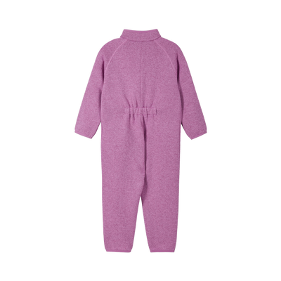 Reima Toddlers' Tahti Fleece Jumpsuit - Mauve Pink room to grow