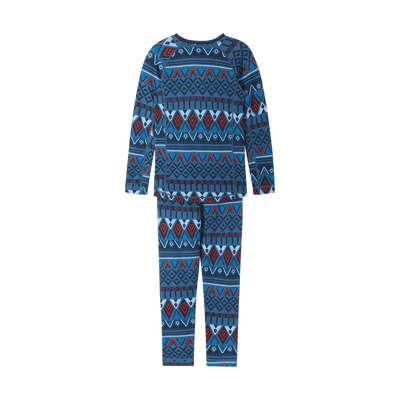 Reima Toddlers' Taitoa Base Layer Set - Blue Ocean top and bottom