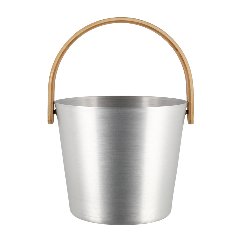 Rento natural Aluminum Bamboo Sauna Bucket