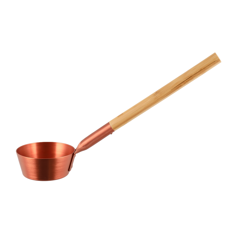 Rento Bronze Aluminum Bamboo Sauna Ladle