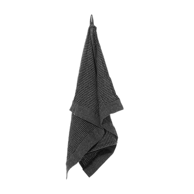 Rento Kenno Hand Towel, dark gray hanging loop