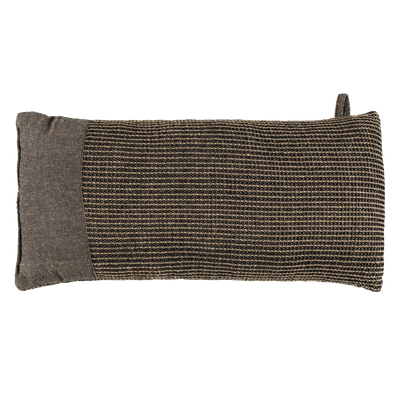 Rento Kenno Sauna Pillow, black / beige sideways